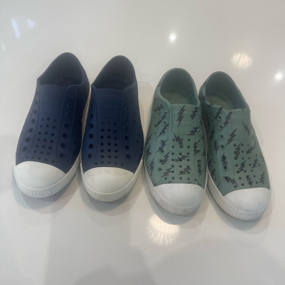 Native shoes kids size J1
